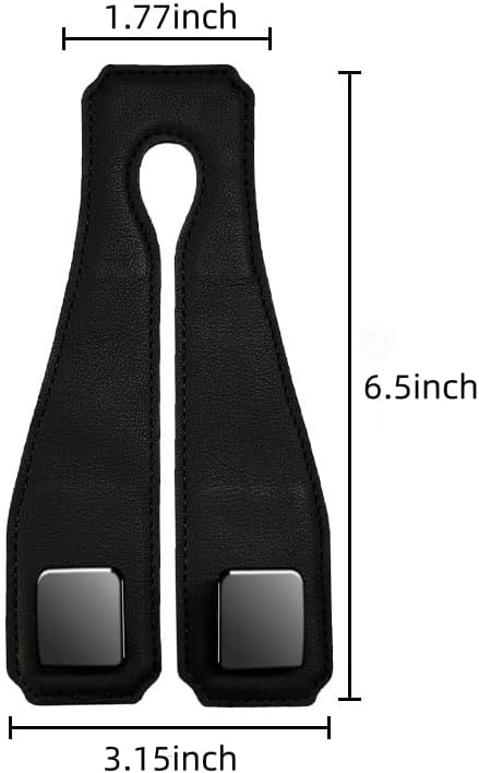 Coozyland Car Headrest Hooks for Purses and Bags