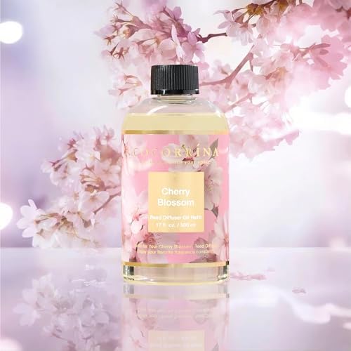 Cocorrna Cherry Blossom Reed Diffuser Refill 17oz