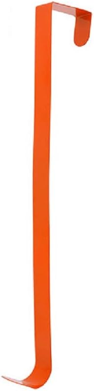 Autumn Harvest Over The Door Metal Wreath Hanger Orange