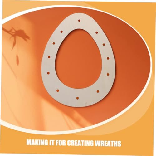 MAGICLULU Wooden Wreath Frame for Easter Decor