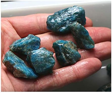 3 Pounds Blue Apatite Raw Gemstones for Tumbling and Jewelry Making