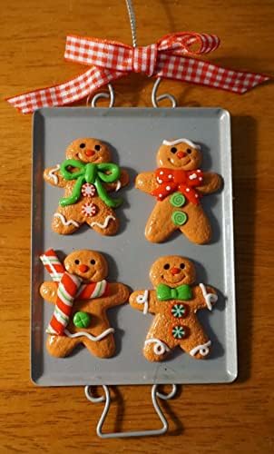 Gingerbread Cookies Christmas Tree Ornament