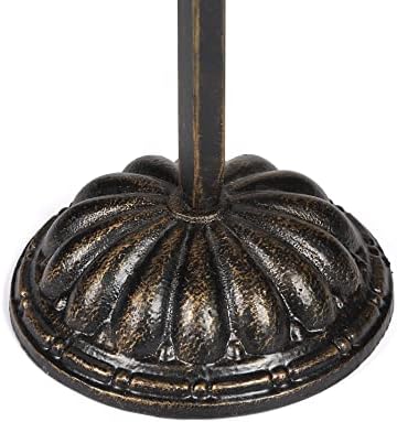 Adjustable Wreath Stand - Wrought Iron with Fleur De Lis Design