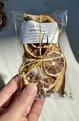 She and Brie Floral Simmer Pot Potpourri Set of 4