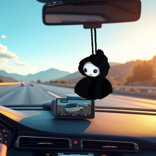 Grim Reaper Halloween Car Mirror Ornament