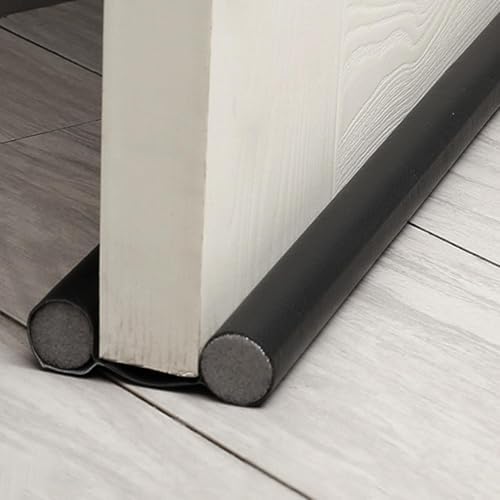 Adjustable Door Draft Stopper with Double Sided Protection