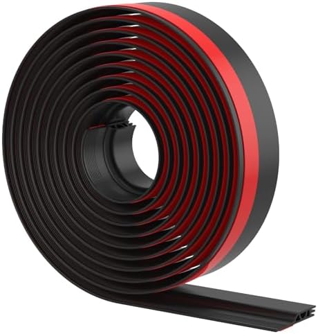 118 Inch Door Draft Stopper with Adhesive Backing