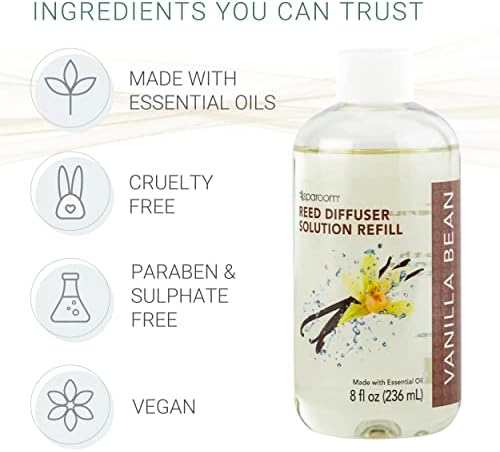 SpaRoom Reed Diffuser Oil Refill Vanilla Bean Scent