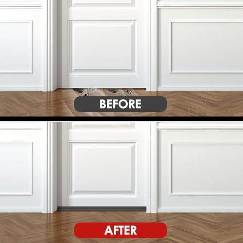 118 Inch Door Draft Stopper with Adhesive Backing