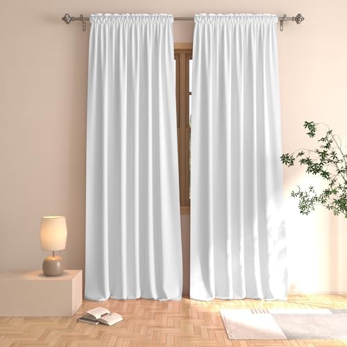 UPOPO 2 Panel Blackout Curtains 52x100