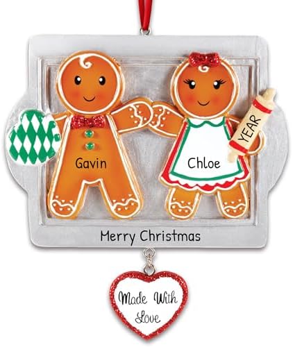 Personalized First Christmas Ornament 2025 for Couple