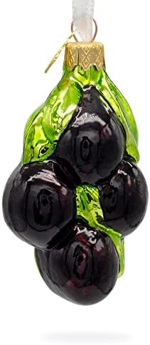 Black Olives Glass Christmas Ornament 1