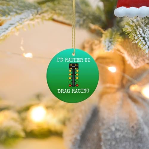 YvoneDBrownn Christmas Ornament Porcelain Pendant
