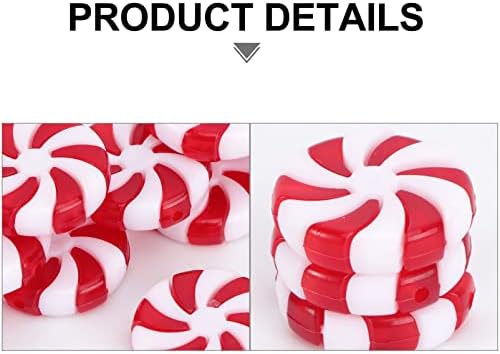Ciieeo 50Pcs Christmas Candy Decor Ornament