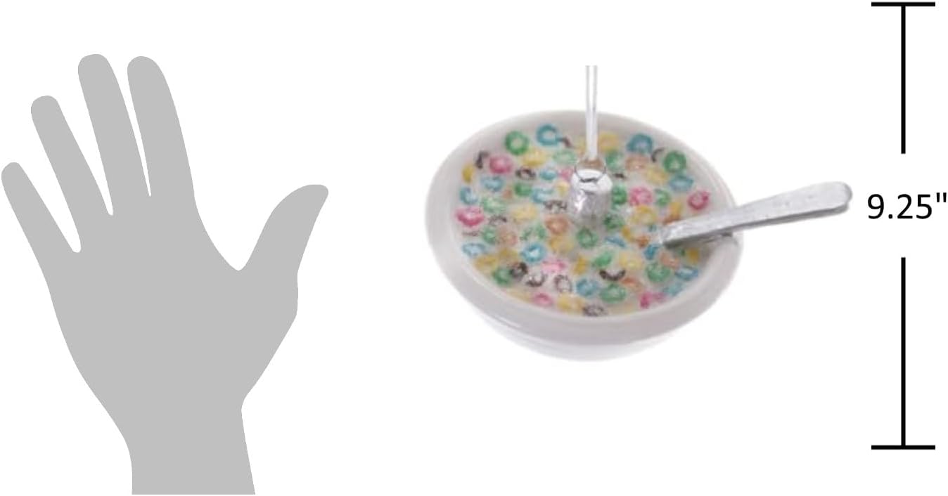 Bridge Collection Colorful Cereal Ornament