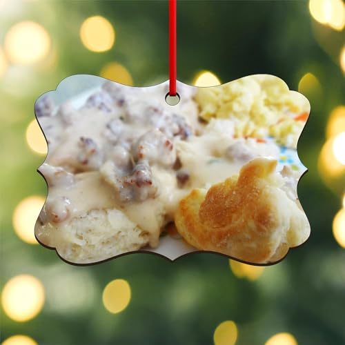 CafePress Biscuits and Gravy Ornament 4x275