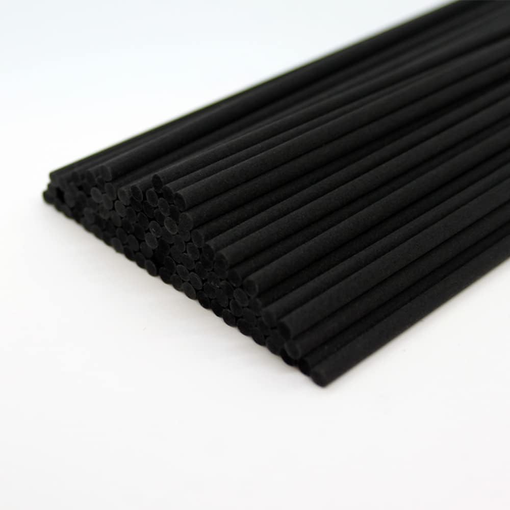 Cocodor Black Fiber Reed Sticks 100pcs Diffuser Set