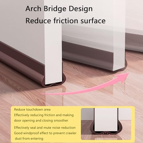 Door Draft Stopper for Exterior and Interior Doors