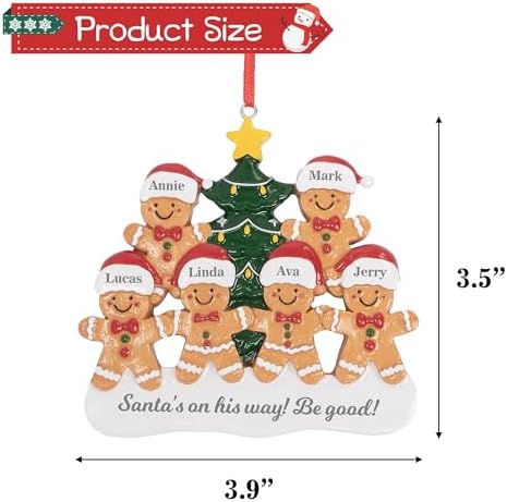 JEKOSEN 2025 Personalized Christmas Ornament with Custom Name