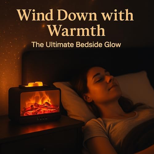 MeplLivs Dynamic Flame Electric Wax Melt Warmer with PTC Technology