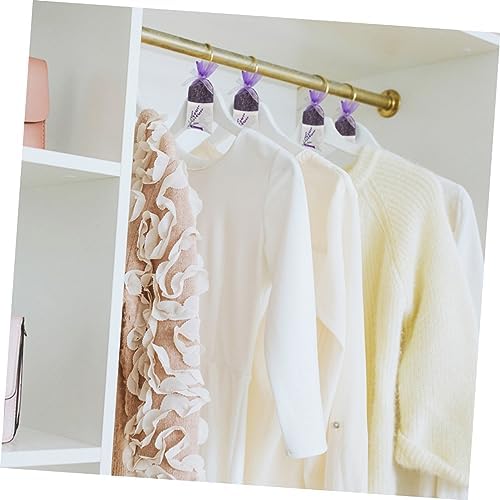 Luxshiny 50pcs Linen Lavender Sachet Bags