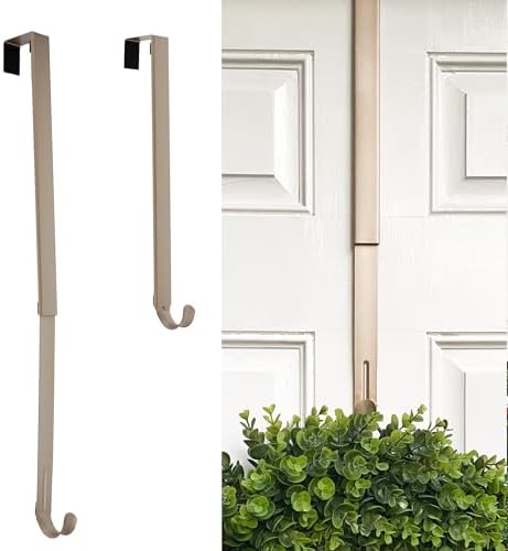 Haute Decor Adjustable Wreath Hanger Champagne