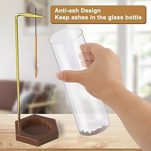 Henlisen Glass Incense Holder for Sticks