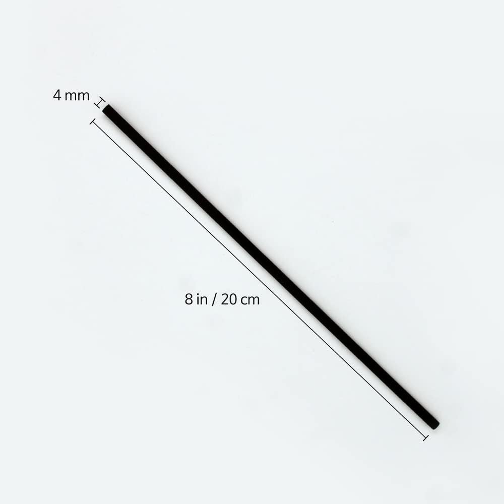 Cocodor Black Fiber Reed Sticks 100pcs Diffuser Set