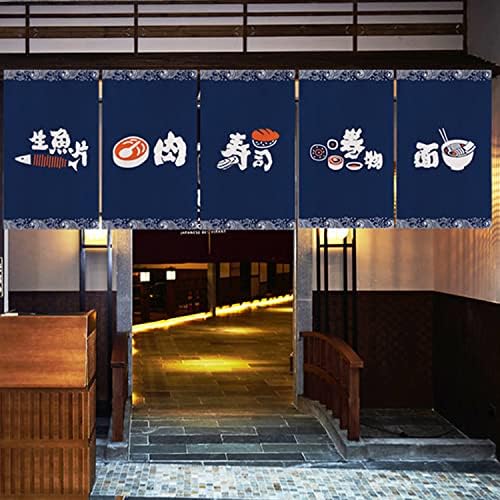 Japanese Style Restaurant Curtain for Sushi Bar and Izakaya