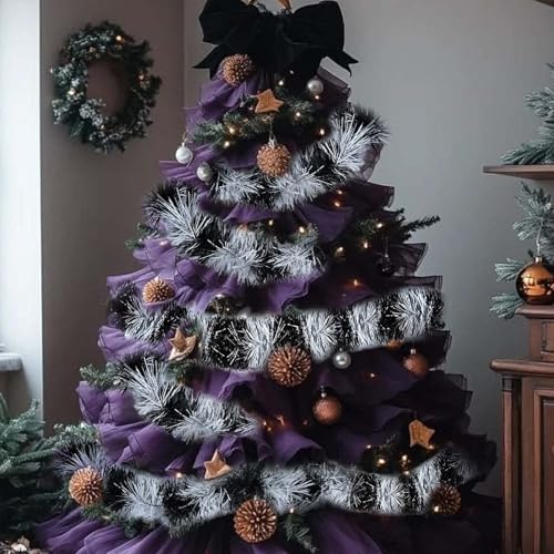 164FT Halloween Sandworm Garland Tinsel Decor