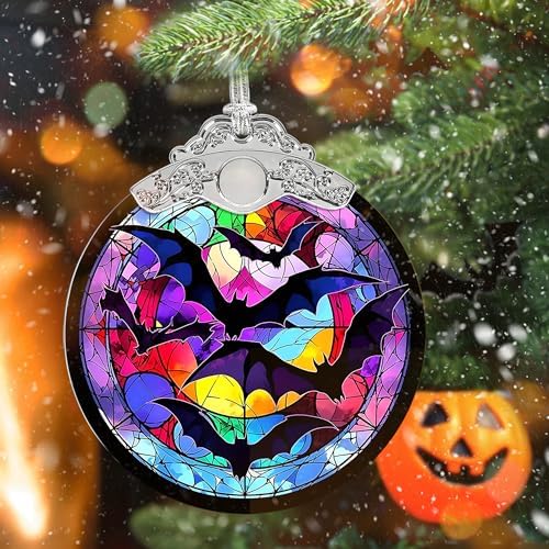 Bat Hanging Ornament - Christmas Halloween Decor
