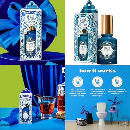 Poo-Pourri Toilet Spray Holiday Set with 3 Bottles