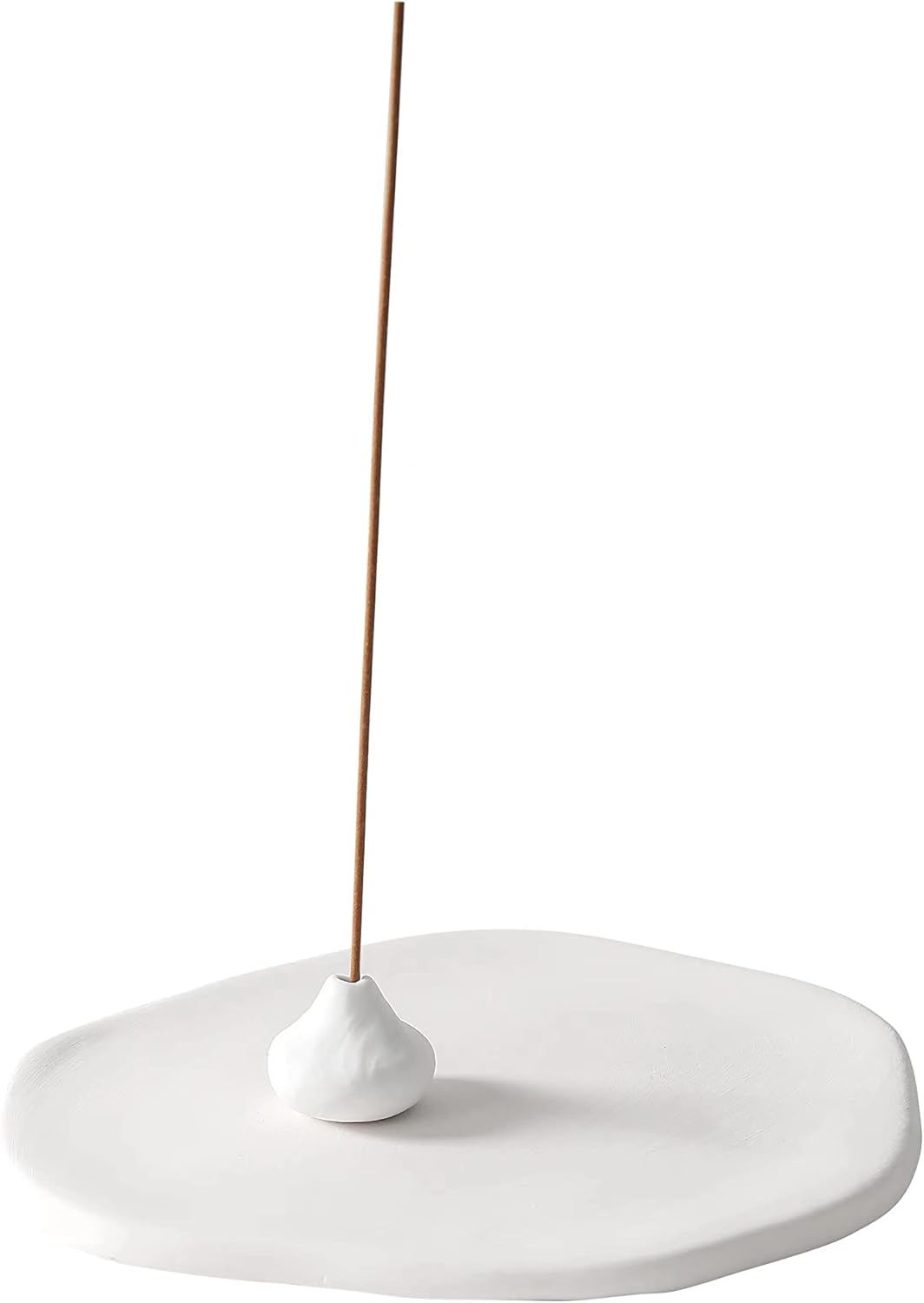 Handmade Pomelo Pumpkin Ceramic Incense Holder