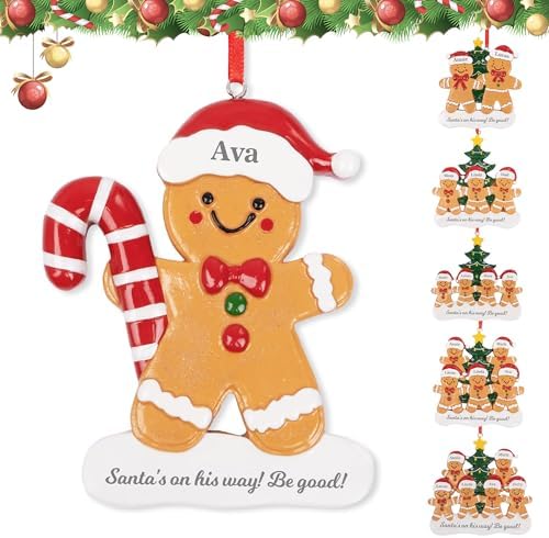 JEKOSEN 2025 Personalized Christmas Ornament with Custom Name