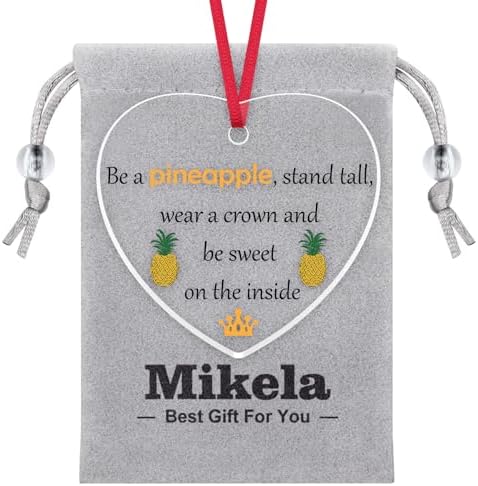 Pineapple Themed Acrylic Ornament for Christmas Gifts