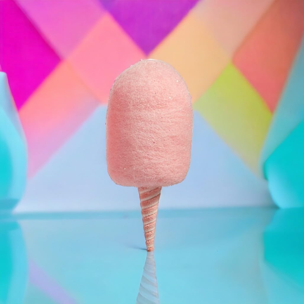 RAZ Imports Cotton Candy Ornament Light Pink