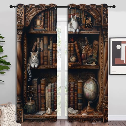 LHROOMJK Blackout Curtains for Bedroom Decor 84x84 Inch