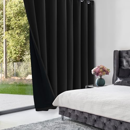 Deconovo Total Blackout Curtains with Double Layer 1 Panel
