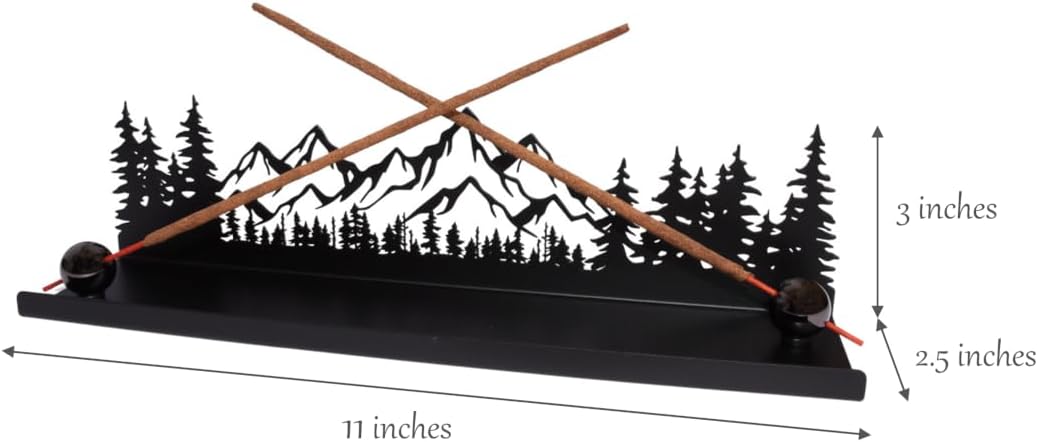 Mountain Forest Metal Incense Holder 1