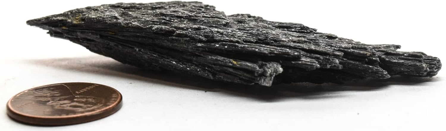 110ct 3 Inch Black Kyanite Blade Cluster