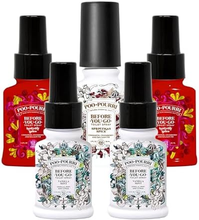Poo-Pourri Holiday Toilet Spray Set 2 Ounce