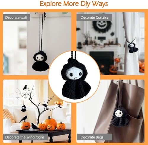 Grim Reaper Halloween Car Mirror Ornament