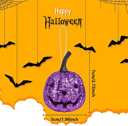 12 Pcs Halloween Hanging Pumpkin Ornaments