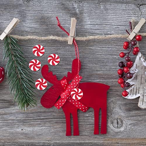 Ciieeo 50Pcs Christmas Candy Decor Ornament
