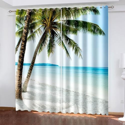 Homxi 2 Pack Blackout Curtains with Eyelets
