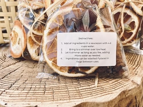 She and Brie Floral Simmer Pot Potpourri Set of 4