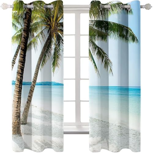 Homxi 2 Pack Blackout Curtains with Eyelets