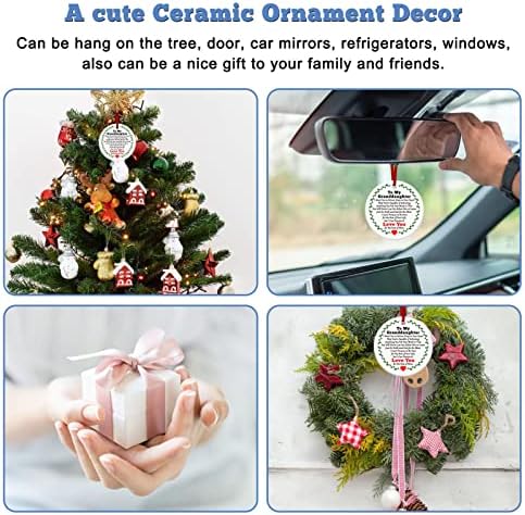 Granddaughter Ornament with Heartwarming Message