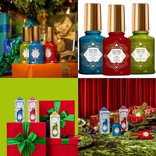 Poo-Pourri Toilet Spray Holiday Set with 3 Bottles