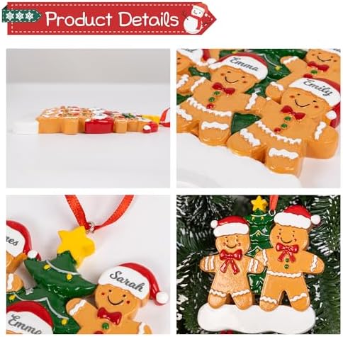 JEKOSEN 2025 Personalized Christmas Ornament with Custom Name